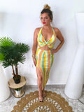VESTIDO LICRA MULTICOLOR