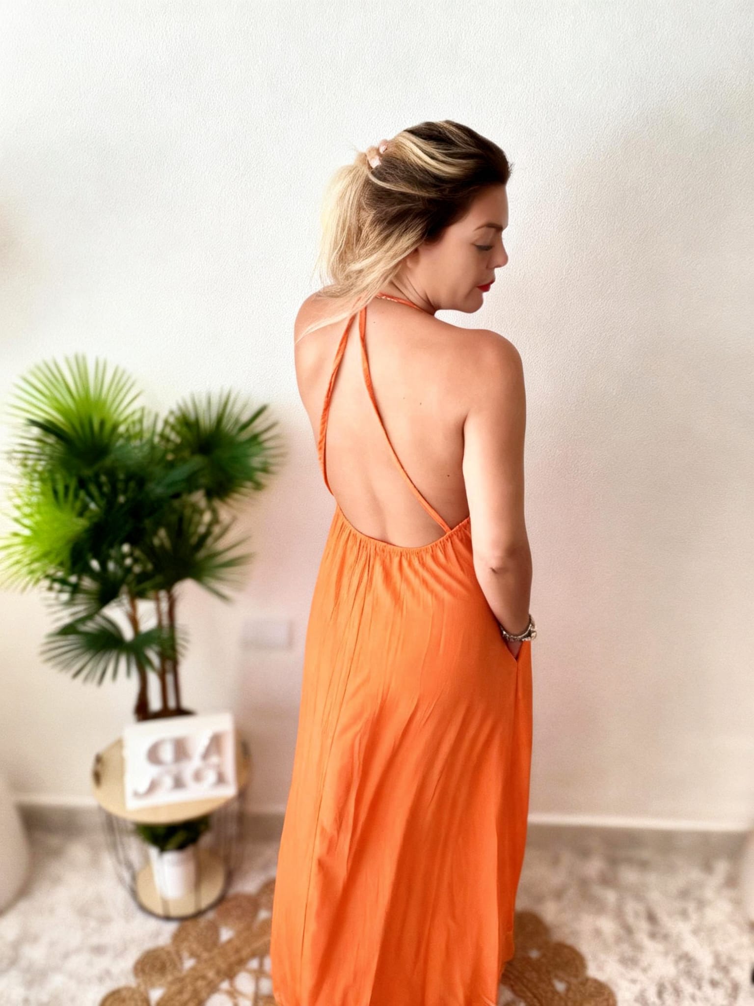VESTIDO VUELO ENCAJE