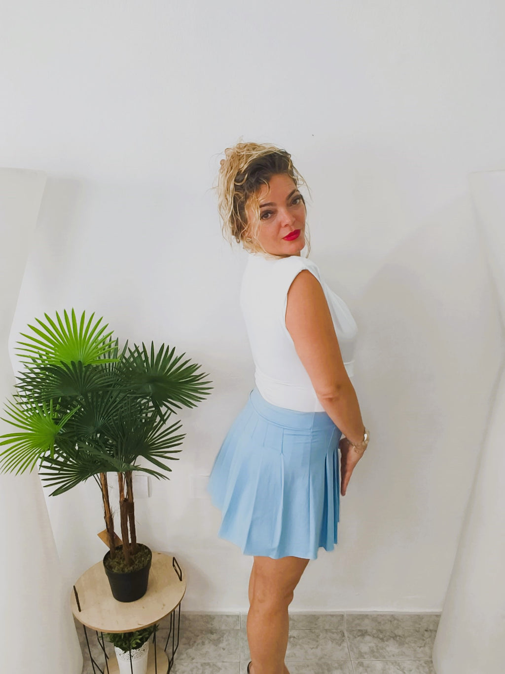 FALDA PANTALÓN TABLA