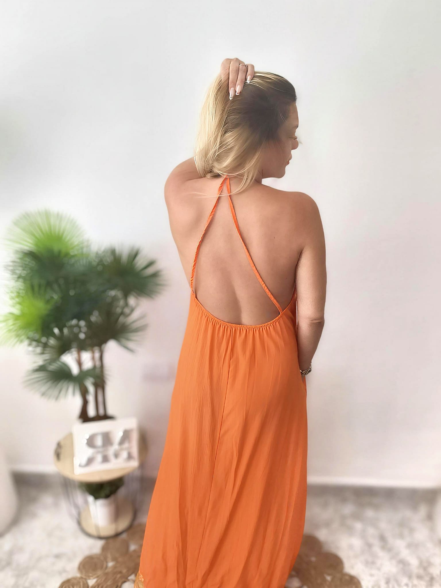 VESTIDO VUELO ENCAJE
