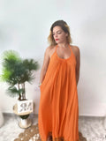 VESTIDO VUELO ENCAJE